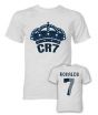 Cristiano Ronaldo CR7 Real Madrid T-Shirt (White)