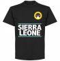 Sierra Leone Team T-Shirt - Black