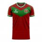 Suriname 2020-2021 Away Concept Football Kit (Viper) - Adult Long Sleeve