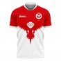 Tunisia 2025-2026 Away Concept Football Kit (Libero) - Kids (Long Sleeve)