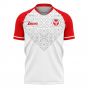 Tunisia 2025-2026 Home Concept Football Kit (Libero) - Adult Long Sleeve