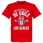Universidad de Chile Established T-Shirt - Red