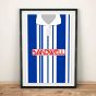 West Brom 1992 Football Shirt Art Print