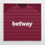 West Ham 18/19 Football Canvas Print