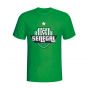 Senegal Country Logo T-shirt (green) - Kids