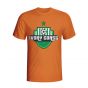 Ivory Coast Country Logo T-shirt (orange) - Kids