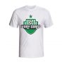 Ivory Coast Country Logo T-shirt (white) - Kids