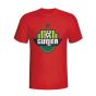 Guinea Country Logo T-shirt (red)