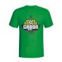 Gabon Country Logo T-shirt (green) - Kids