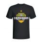 Cameroon Country Logo T-shirt (black)