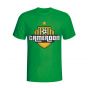 Cameroon Country Logo T-shirt (green) - Kids