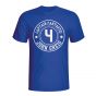 John Greig Rangers Captain Fantastic T-shirt (blue)