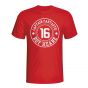 Roy Keane Man Utd Captain Fantastic T-shirt (red) - Kids