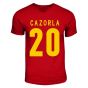 Santi Cazorla Spain Hero T-shirt (red)