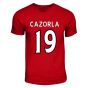 Santi Cazorla Arsenal Hero T-shirt (red)