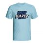 Luis Suarez Comic Book T-shirt (sky Blue) - Kids