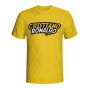 Cristiano Ronaldo Comic Book T-shirt (yellow) - Kids