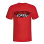 Fernando Torres Comic Book T-shirt (red)