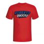 Roberto Baggio Comic Book T-shirt (red)