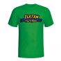 Zlatan Ibrahimovic Comic Book T-shirt (green)