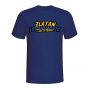 Zlatan Ibrahimovic Comic Book T-shirt (navy) - Kids