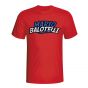 Mario Balotelli Comic Book T-shirt (red)
