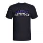 Gabriel Batistuta Comic Book T-shirt (black) - Kids