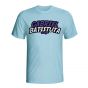 Gabriel Batistuta Comic Book T-shirt (sky Blue) - Kids