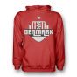 Denmark Country Logo Hoody (red) - Kids