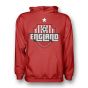 England Country Logo Hoody (red)