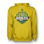 Brazil Country Logo Hoody (white)