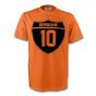Dennis Bergkamp Holland Crest Tee (orange) - Kids