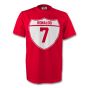 Cristiano Ronaldo Man Utd Crest Tee (red) - Kids