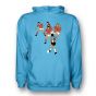 Diego Maradona Goal Of Century Hoody (sky) - Kids