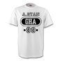 Michael Essien Ghana Gha T-shirt (white)