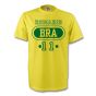 Romario Brazil Bra T-shirt (yellow)