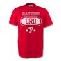 Ivan Rakitic Croatia Cro T-shirt (red)