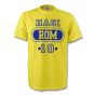 Gheorge Hagi Romania Rom T-shirt (yellow)