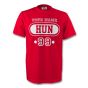 Hungary Hun T-shirt (red) Your Name