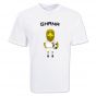 Ghana Mascot Soccer T-shirt