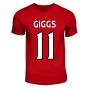 Ryan Giggs Manchester United Hero T-shirt (red)