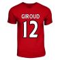 Olivier Giroud Arsenal Hero T-shirt (red)