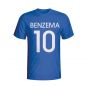 Karim Benzema France Hero T-shirt (blue) - Kids