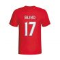 Daley Blind Man Utd Hero T-shirt (red)