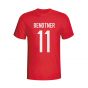 Nicolas Bendtner Denmark Hero T-shirt (red) - Kids