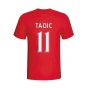 Dusan Tadic Southampton Hero T-shirt (red)