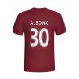 Alex Song West Ham Hero T-shirt (maroon)