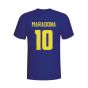 Diego Maradona Boca Juniors Hero T-shirt (navy) - Kids