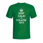 Keep Calm And Follow Real Betis T-shirt (green)