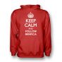 Keep Calm And Follow Benfica Hoody (red)